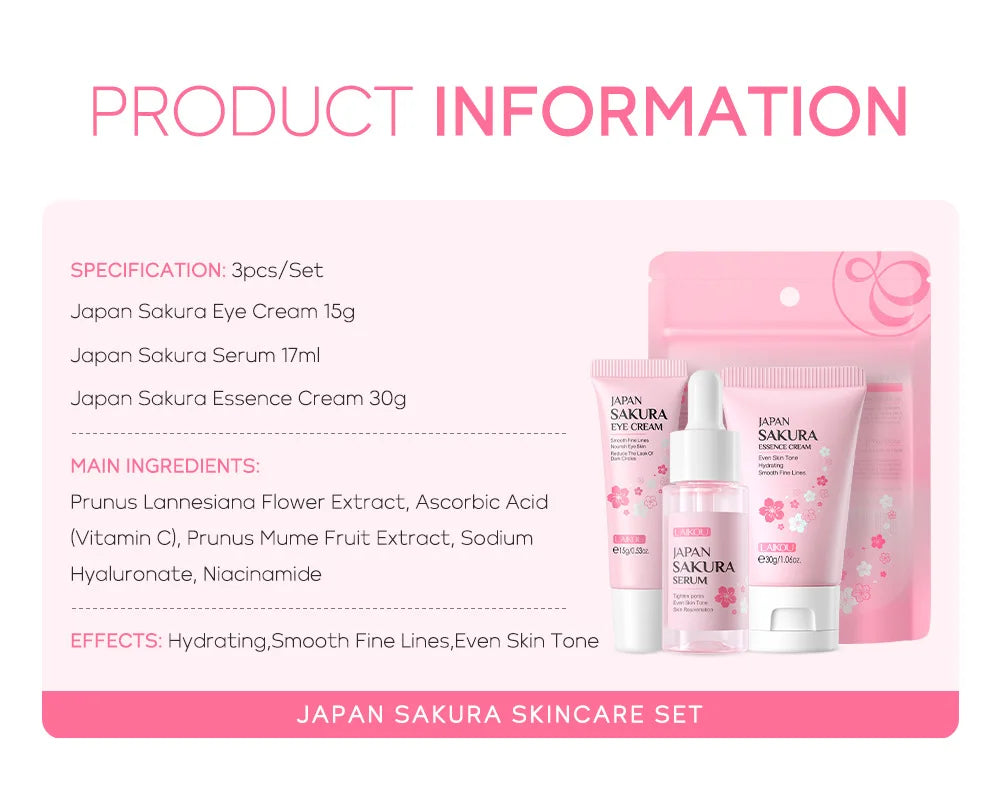 LAIKOU Sakura Skin Care Set