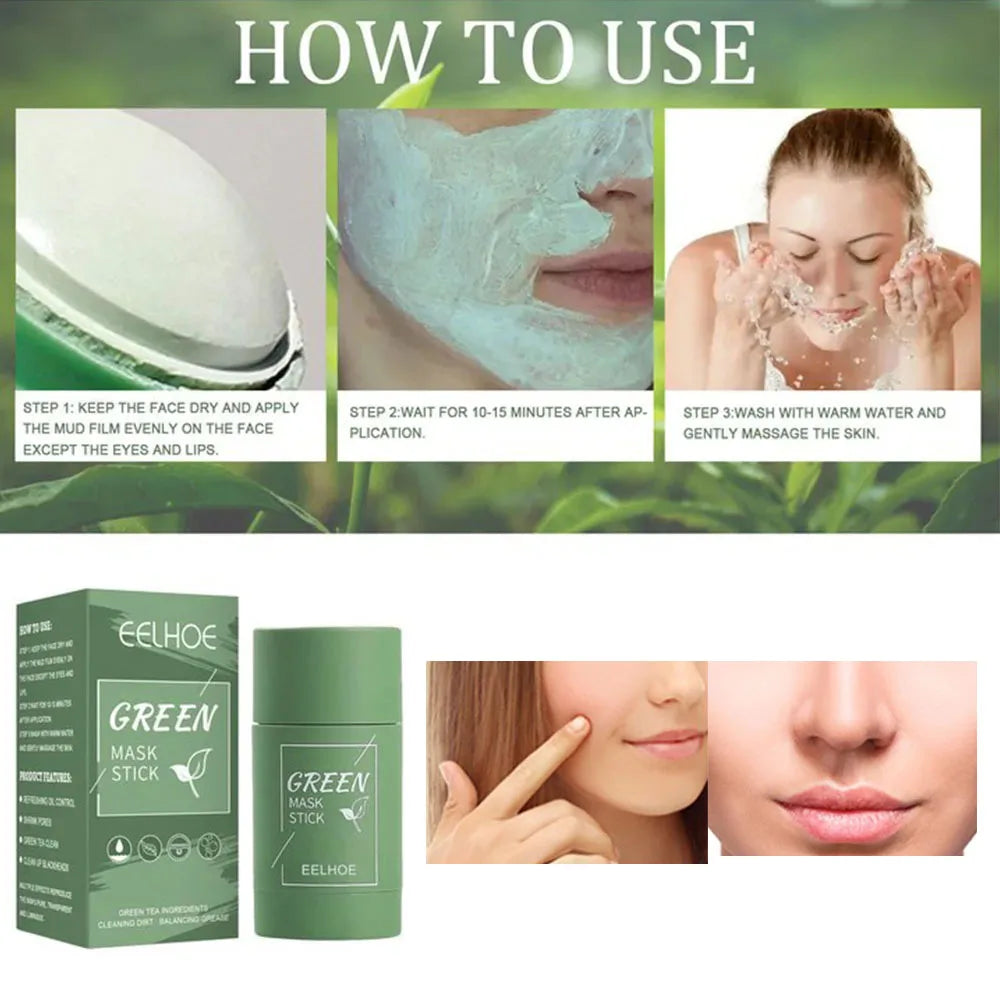 Green Tea Facial Mask Stick
