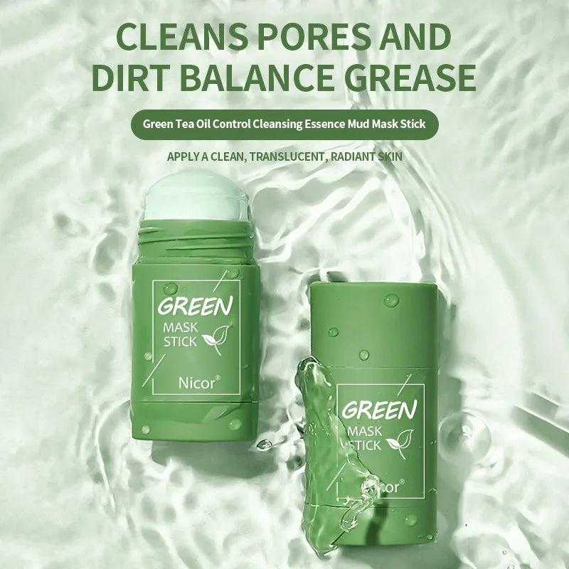 Green Tea Solid Mud Mask Stick