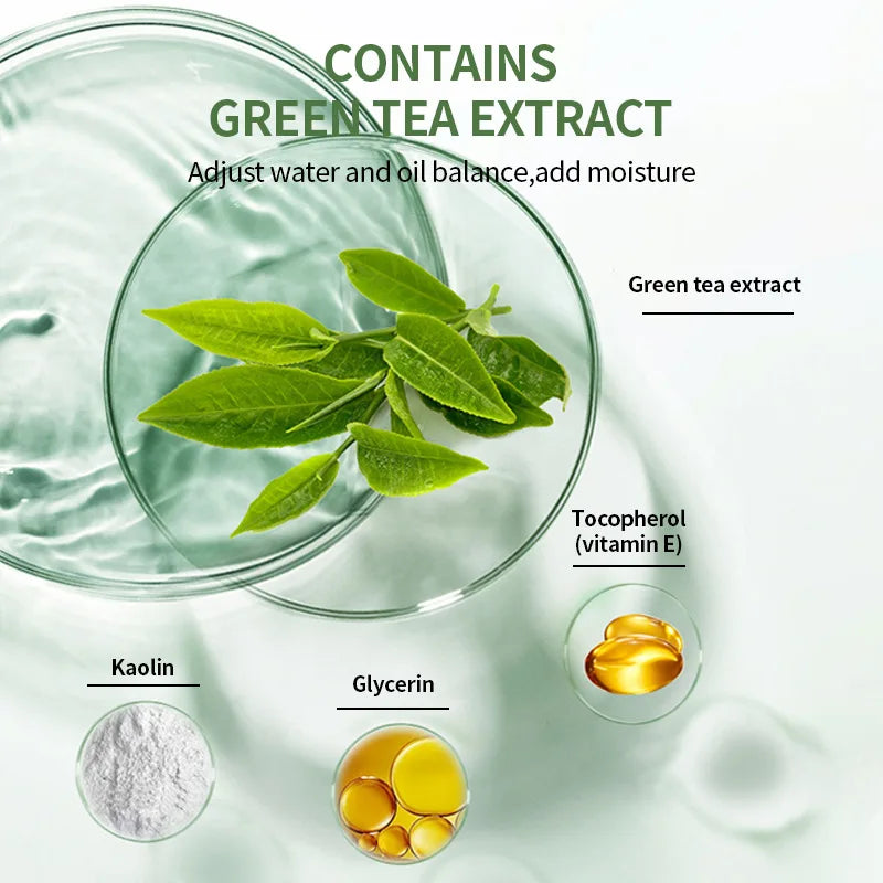 Green Tea Solid Mud Mask Stick