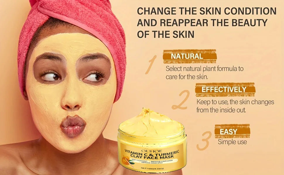 Turmeric Vitamin C Clay Mask