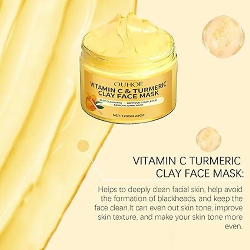 Turmeric Vitamin C Clay Mask
