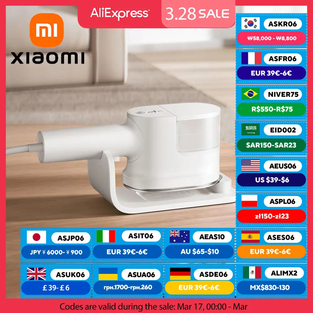 Electric Steamer for Clothes Ironing