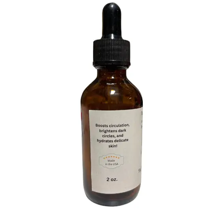 Green Coffee Bean Brightening Eye Oil | Jojoba. Rosehip, & Sweet Almond Oils