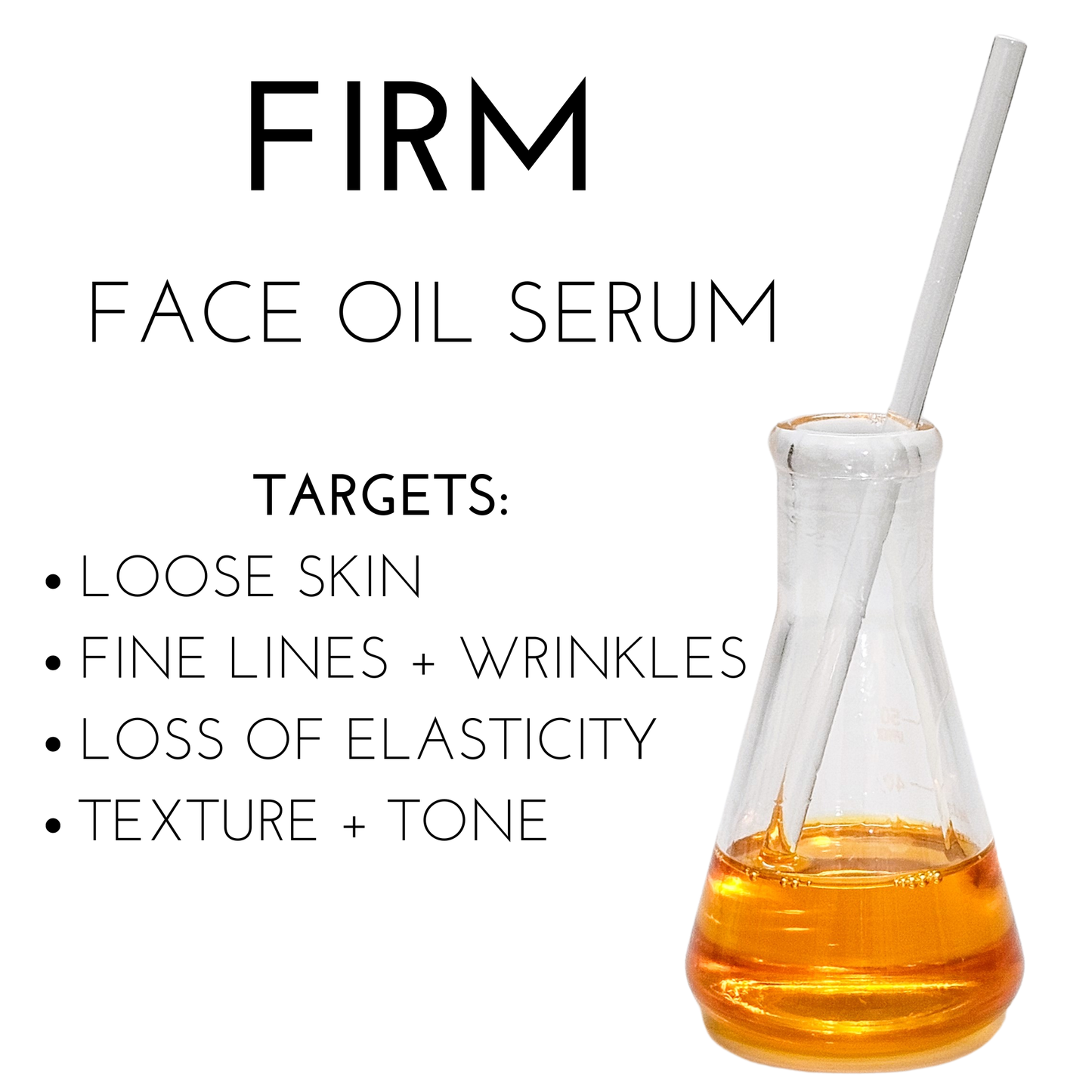 All Natural Firming Botox Plant Face Oil  -Private Label