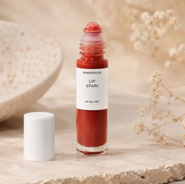 Red Lip Stain · Vegan Lip Oil Tint