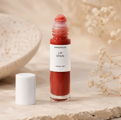 Red Lip Stain · Vegan Lip Oil Tint