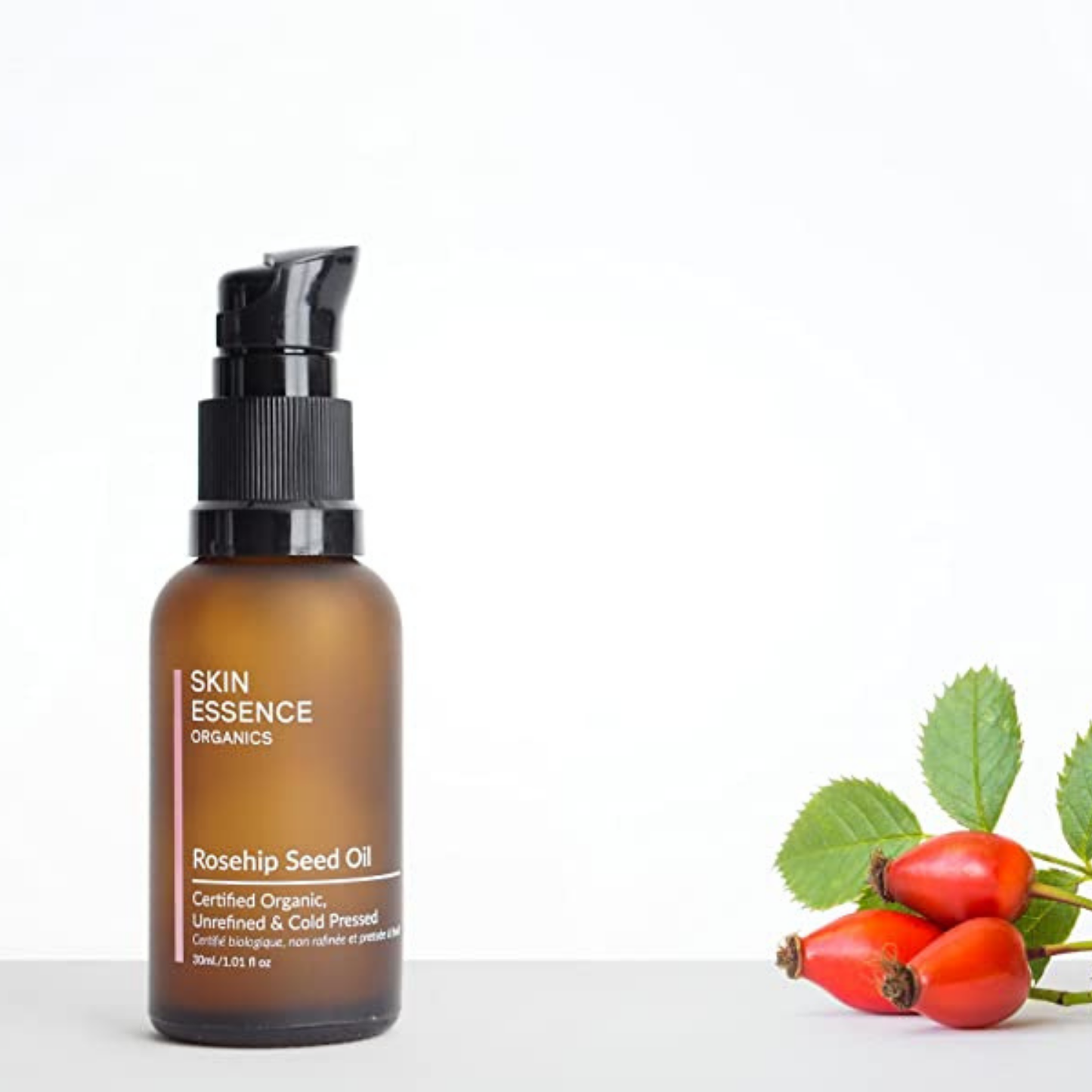 Rosehip Seed Oil (Cold-Pressed, Unrefined,Certified Organic)
