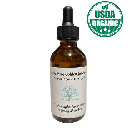 Golden Jojoba Oil 100% Pure USDA Certified Organic