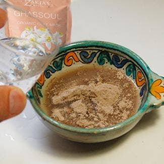 Zakia's Morocco - Organic Moroccan Ghassoul "Rhassoul" Clay Face and Hair Mask - Orange Blossom - 8 oz.