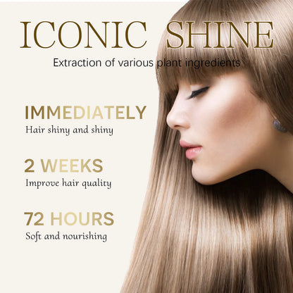 Natural Hair Growth Keratin Hair Care Essence Spray Repair Improve Dry Curly Hair Smooth Hair Growing Serum Oil