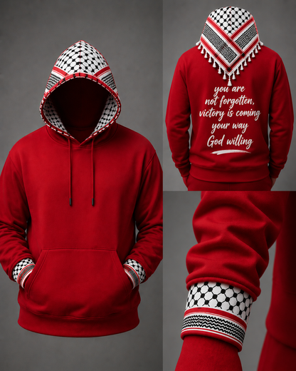 Coming soon premium 100% organic cotton Palestine hoodies