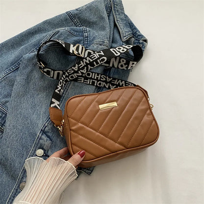 Small PU Leather Messenger Bag