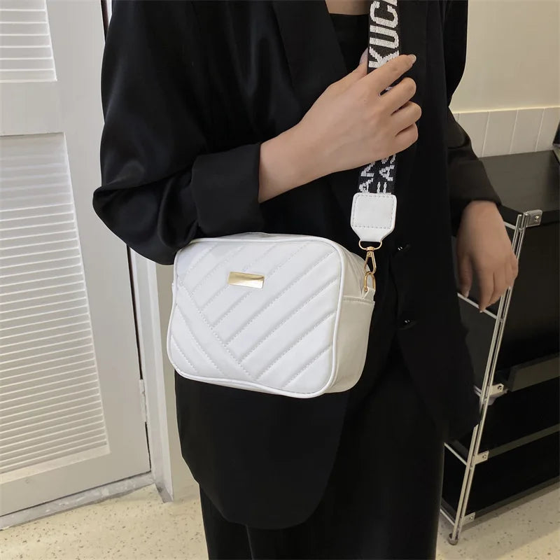 Small PU Leather Messenger Bag