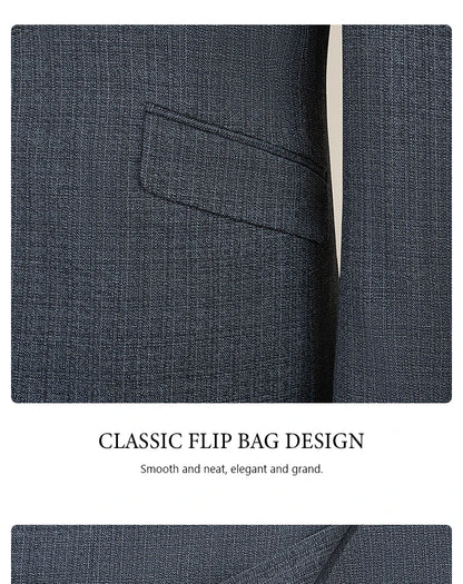ST Cassy High Quality Men's Suit Slim Fit Male Groom Wedding Blazers Party Dress  Suit Business Office three-piece