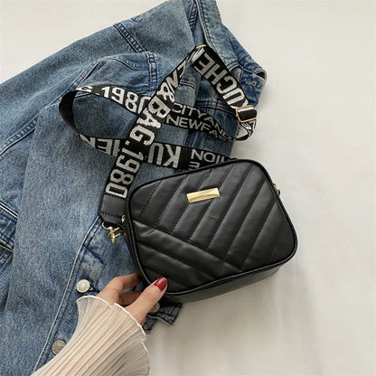 Small PU Leather Messenger Bag