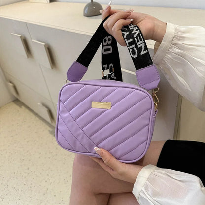 Small PU Leather Messenger Bag