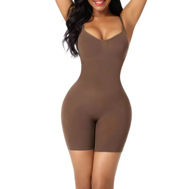Women Bodysuit Shapewear Full Body Shaper Tummy Control Slimming Sheath Butt Lifter Push Up Thigh Slimmer Shapers Corset