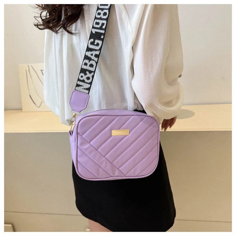 Small PU Leather Messenger Bag