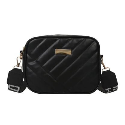 Small PU Leather Messenger Bag