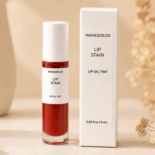 Red Lip Stain · Vegan Lip Oil Tint