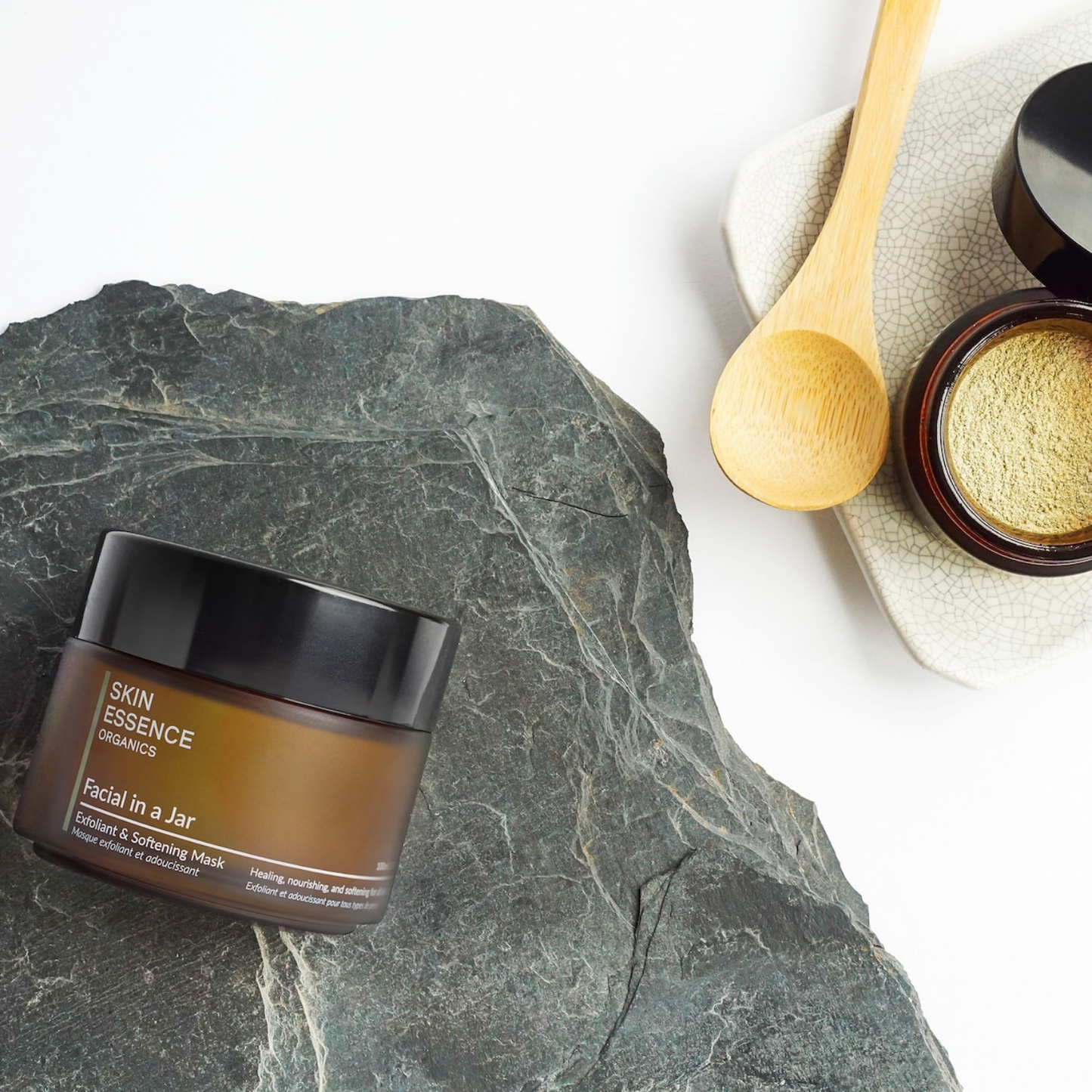 Facial in a Jar - Exfoliant & Skin Softening Mineral Mask